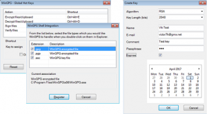 WinGPG - manual