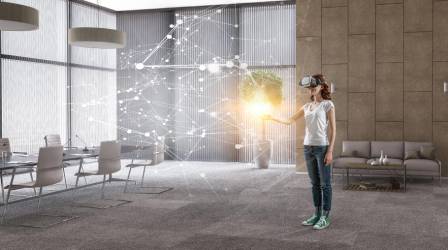 Mobile AR (Augmented Reality)-Anwendung  für die Unternehmen