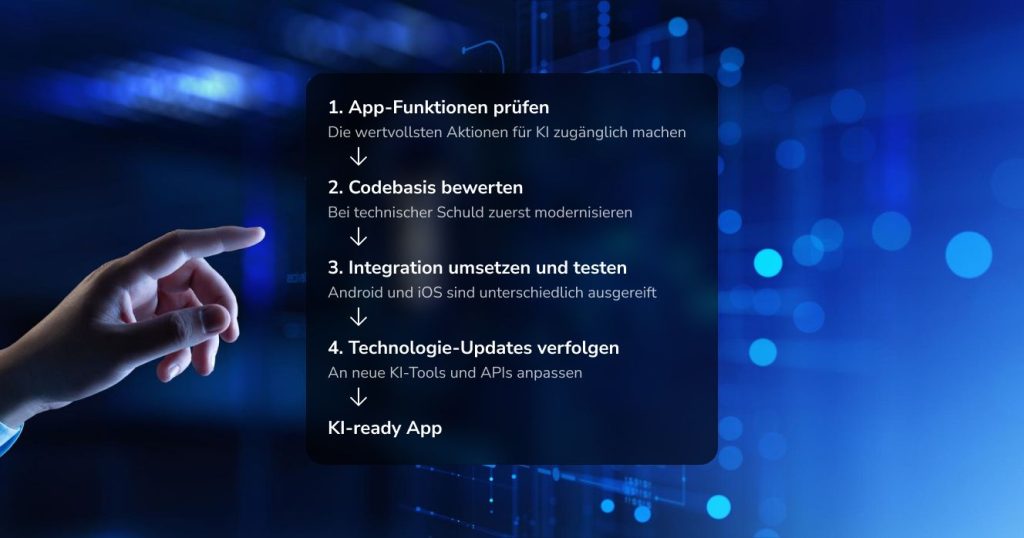 So bereiten Sie Ihre App vor